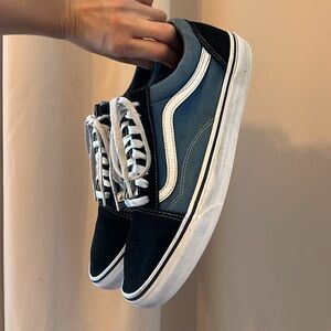 VANS | blue & black | Old skool | Men size 11